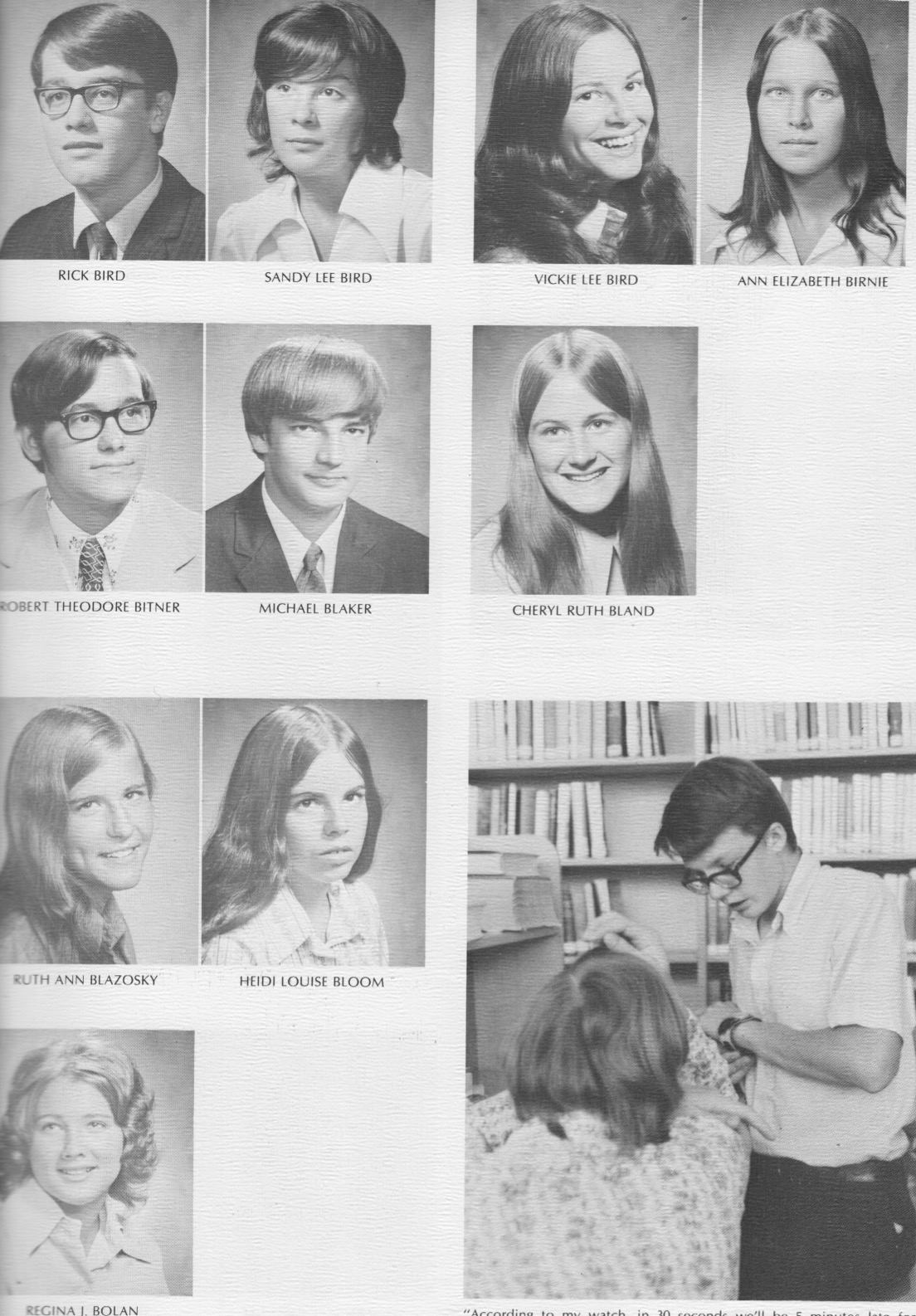 73 Bir to Bol Yearbook Photos