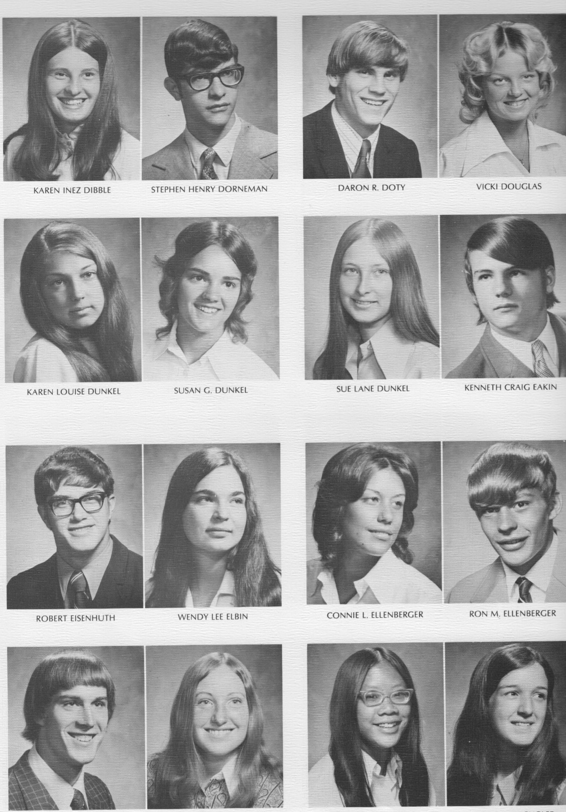 73 Dib to Eng Yearbook Photos