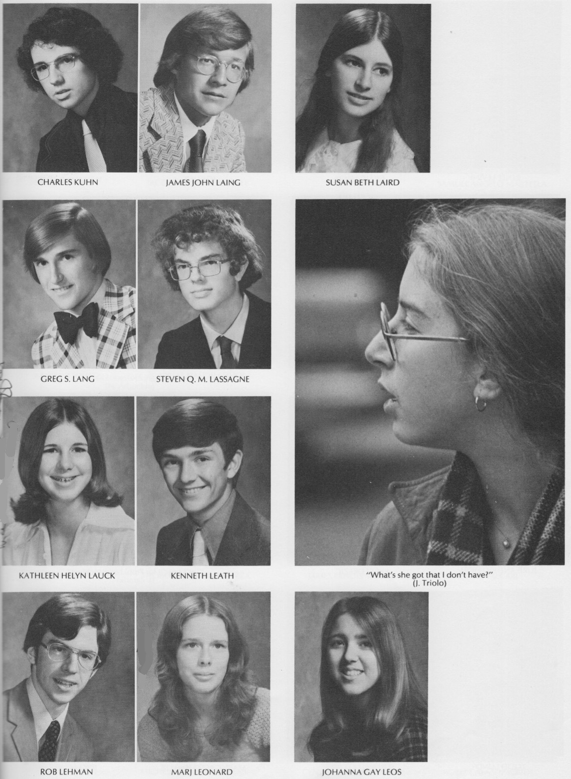 74 Kun to Leo Yearbook Photos