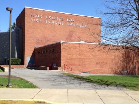 Old High School Auditorium Exterior