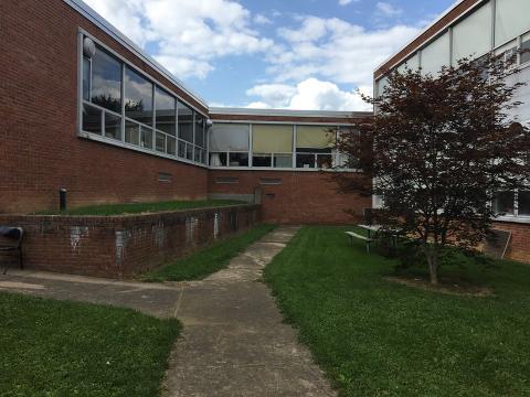 Old High School Band Wing Exterior