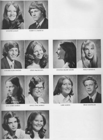 73 Lum to May Yearbook Photos