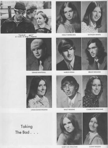 74 Whe to Wil Yearbook Photos