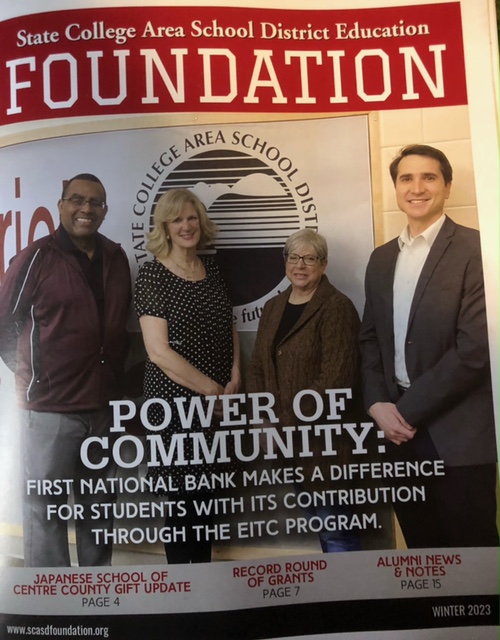 ​ State College Foundation Magazine cover featuring Mary Kay