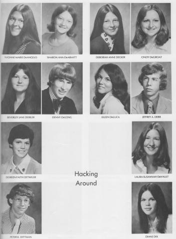 74 Dea to Dix Yearbook Photos