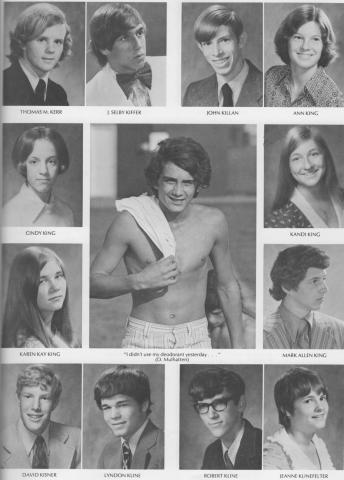74 Ker to Kli Yearbook Photos