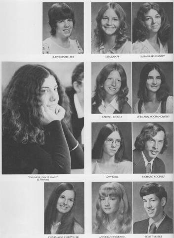 74 Kli to Kre Yearbook Photos
