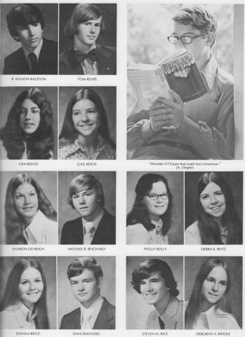 74 Ral to Rid Yearbook Photos