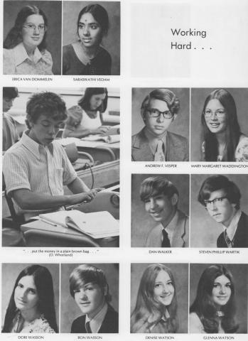 74 Van to Wat Yearbook Photos