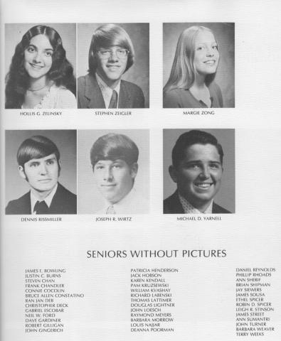 73 Zel Yearbook Photo