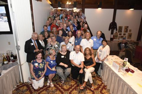 class of 1973 at the 45th
